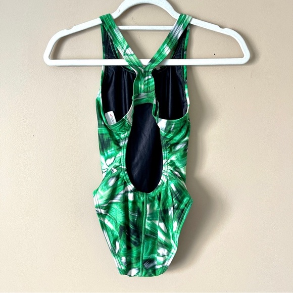 SPEEDO | Green Laser Blast Xtra Life Lycra Super Pro Swimsuit Sz XS - Picture 4 of 5
